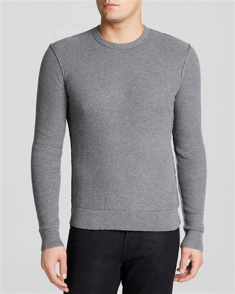 michael kors crewneck light grey|Women's Grey Designer Clothing .